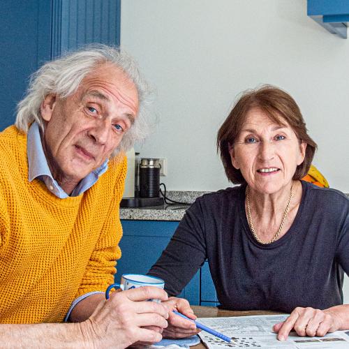 Eigenaren René en Marga
